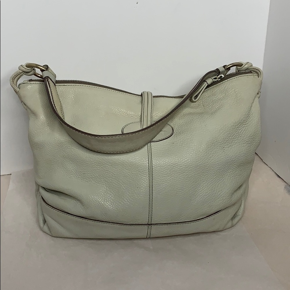 Banana Republic Pebbled leather hobo